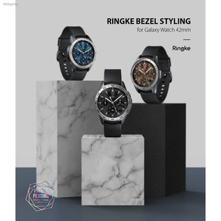 ❁Ringke Bezel Styling, Galaxy Watch 42mm Gear Sport [Bezel Styling] Ringke Case Cover Stainless Stee