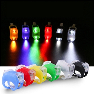 [COD][QY Bicycle]Bicycle lights, frog lights, riding helmet lights, children's scooter LED warning lights, mountain bike tail lights, safety lights