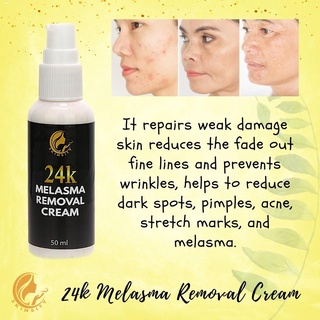 beauty❖24k Melasma Removal Cream 50 mL - Natural Pekas Remover Cream