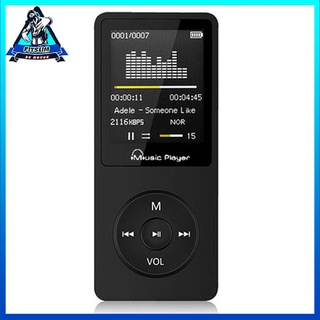 [INStock] Portable MP3 Player 64GB Music Media Player Voice Recorder FM Radio Player