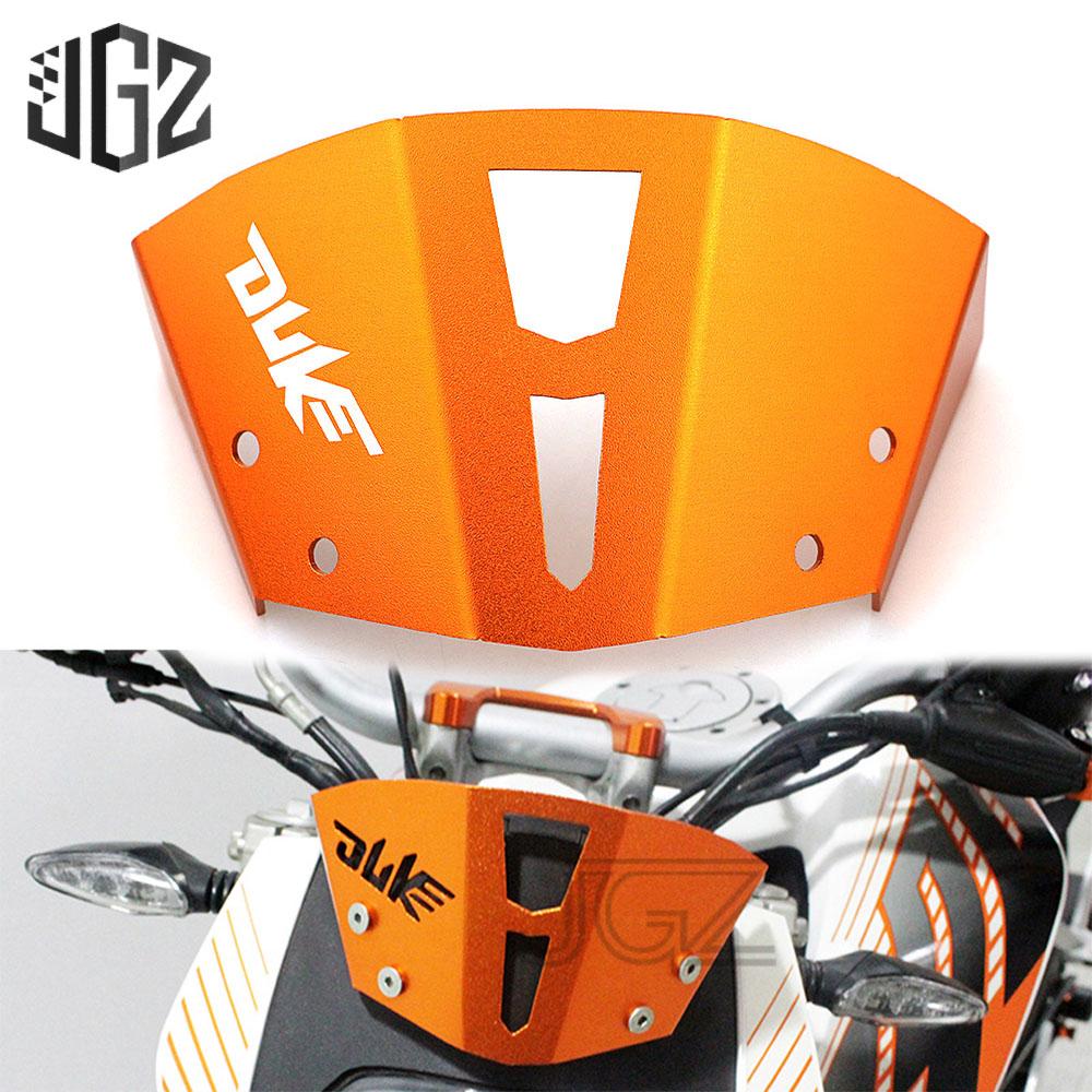 Motorcycle CNC Windshield Windscreen Cover for Duke 125 200 All Year 390 2013-2016