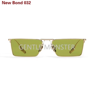 New Bond 032 - GM 2021 Pre-Collection Rectangular Metal Frame Sunglasses