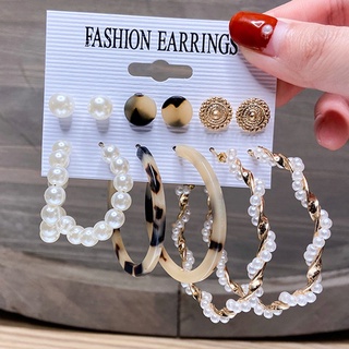 Pearl Butterfly Earring Set Crystal Tassel Elegant Stud Earrings Women Jewelry Fashion AccessoriesC1 (6)