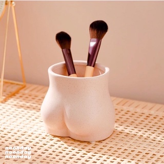 Butt Pot | Ceramic Round Modern Planter Vase Plant Aesthetic Minimalist Simple Nordic Home Decor