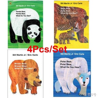 ☬✙✆4Pcs/Set Kids Early English Learning Educational Picture Book B