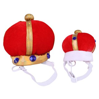 ❀❁┇Pet Dog Crown Hat Puppy Birthday Party Cap Headwear Headdress Decoration Costume Accessories