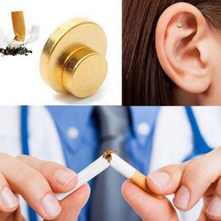Magnetic Magnet Ear Acupressure Therapy Quit Stop Smoking Patch Health Care
