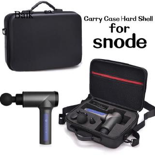 Baik Portable Shockproof Dustproof Storage Carrying Travel Case Bag with Shoulder Strap for Snode Massage Gun Accessories (1)