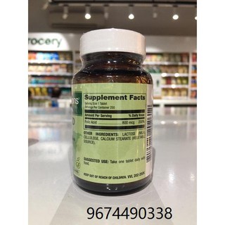 Healthy Options Folic acid 800mcg 100/250 tablets