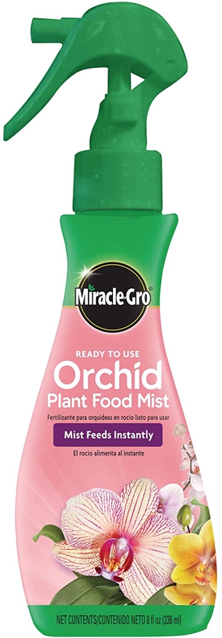 Miracle-Gro Ready-To-Use Orchid Plant Food Mist, 8 oz., Orchid Food Feeds Plants Instantly, 1 Pack