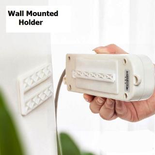 Wall Mounted Extension Socket Holder Sticker Panel Household Wiring Board Plug-In Router Organizer