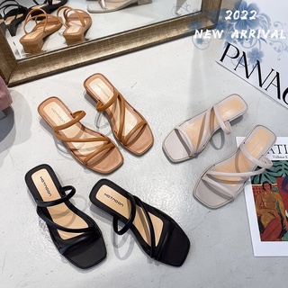 【LaLa】2022 New Korean Shoes for fashion footwear trend woman sandals for women (4)