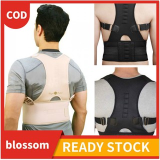 ❀Neoprene Magnetic Posture Corrector Back Lumbar Shoulder Support Brace Belt