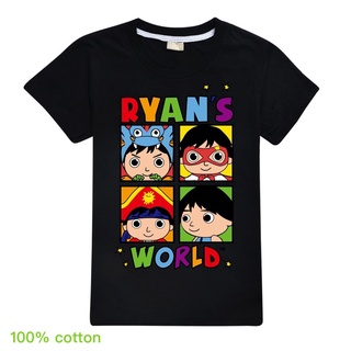 Ryan Toys Review Children's Fashion Clothing Children Summer Short-Sleeved T-Shirt Boys Cotton Tee S