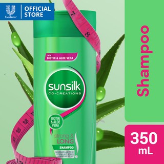 Sunsilk Strong and Long Hair Strengthening Aloe Vera Shampoo 350ml