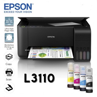 Epson EcoTank L3110/ L3210 All-in-One Ink Tank Printer