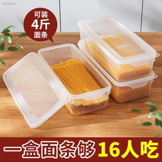 Big sell▩❐✗Household noodles Storage box to put noodle box, spaghetti, long pasta, food preservation