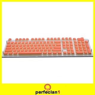 [PERFECLAN1]108 Keys Keycaps Pudding Keycaps DIY for Cherry MX Mechanical Keyboard White (9)