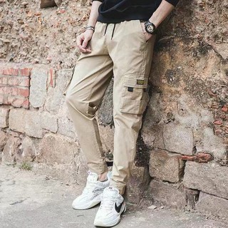 Fashion Cargo Pants Jogger Pants 6 Pocket Pants Unisex
