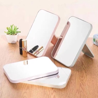 Face Makeup Mirror Desktop Vanity Mirror Large Folding Portable Square Mirrors
