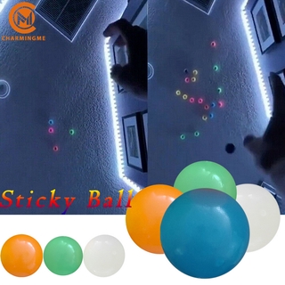 Stress Reliefer- Fluorescent Sticky Target Balls