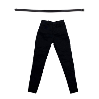 1/6 Scale Men's Black Pants Clothes for 12" Male Action Figure Accessories