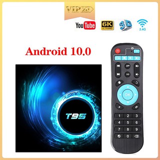 ☢▣vip2u T95 TV Box Android Box 16G 32GB 64GB 128GB Allwinner H616 Bluetooth 2.4GHz 5GHz1080P H.265 4