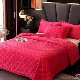 Spike Coral Fleece Bed Sheets Warm Flannel Blanket