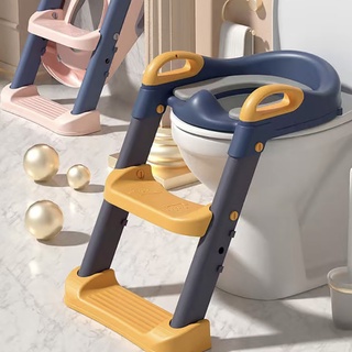 ☁Training Chair Portable Foldable Toilet Seat Adjustable Step Stool Ladder Baby Potty Child Urinal C