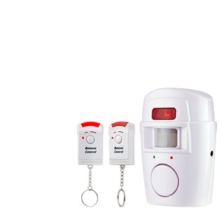Top50⊙Alert Infrared Sensor Anti theft Motion Detector Alarm Monitor Wireless Alarm system+2 remote