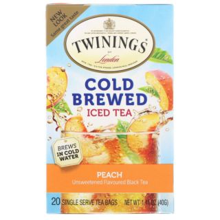 on hand! Twinings, Cold Brewed Iced Tea, 20 Tea Bags,