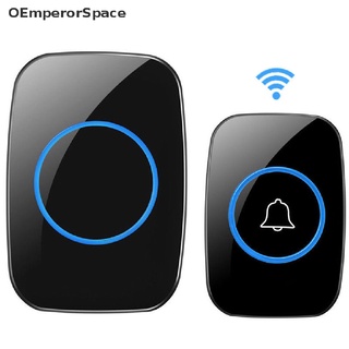OEmperor 300M Waterproof LED Wireless Doorbell EU/UK/US Plug 38 Songs Chime Door Bell PH