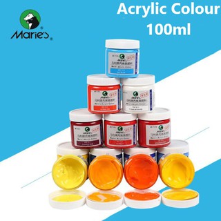Maries Acrylic Color 100ml bottle pack
