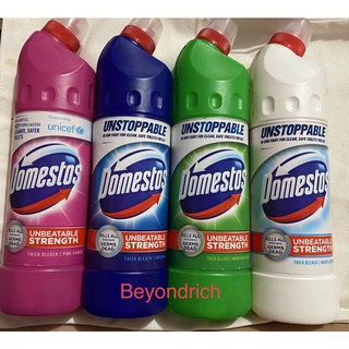 Unilever Domestos 750ml Domex Extended Power Bleach Original Disinfection Long Lasting Protection