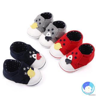 【dudubaba】Baby Shoes,Girl Boy Breathable Non-Slip Anti-Slip Canvas Shoe,Cartoon Casual Sneaker,Fit For 0-12 Months Old (1)