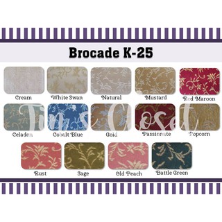 Brocade K-25 Fabric Tela Textile