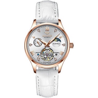 Swiss genuine Longines Mingcraftsman automatic mechanical watch ultra-thin fashion women's watch lum