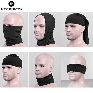 New products✠○✑Luisone Rockbros Half Face Mask Ice Silk Sunscreen Absorb Sweat Mask Breathable Band