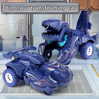 ToToys Transforming Dinosaur Cars Toys Transforming Dinosaur Car Dinosaur Cars Combined Into One Transform Car Toy for Kids Boys Girls Birthday Gifts