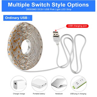 5V 2835 USB LED Strip Light Touch Switch / Hand Wave Sensor Smart kitchen lamp Waterproof LED Diode Tape Ribbon (4)