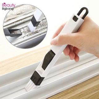 【COD】keyboard Brush with Dustpan Recess Groove Cleaning Brush Household Cleaning Tool