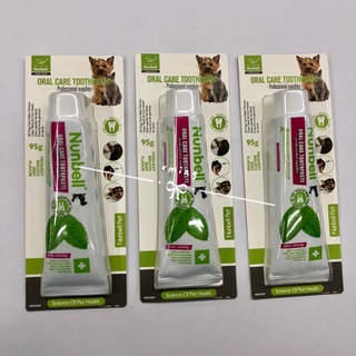 ┋Nunbell Oral Care Toothpaste for Pet Dog Mint Flavor (PET HOMIE)