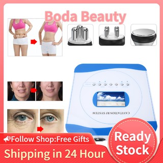 [READY STOCK] 3in1 RF Ultrasonic Blasting Fat Instrument Body Slimming Skin Lifting Beauty Machine (1)