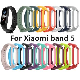 Ready Stock For Xiaomi Band 5 Strap Xiaomi Band 5 Wristband Silicone Replacement Band