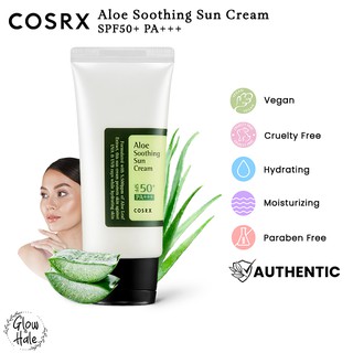 COSRX Aloe Soothing Sun Cream SPF50+ PA+++ 50ml (1)