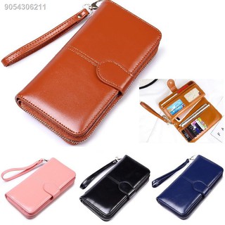 FGREGFD10.3♧❦ஐAL #2715 Korean Leather Multifunction Cellphone Wallet