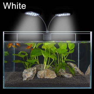 【Manila】AC220V 10W 32 LED Dual-end Aquarium Light Fish Jar Lamp Flexible Illumination Angle