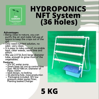 36 holes- hydroponics NFT System