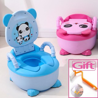 [explosion]0-6 Years Old Children's Pot Soft Baby Potty Plastic Road Pot Infant Cute Baby Toilet Se