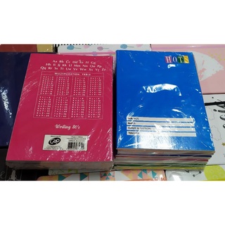 WRITING NOTEBOOK 80Lvs.(Assorted Color)